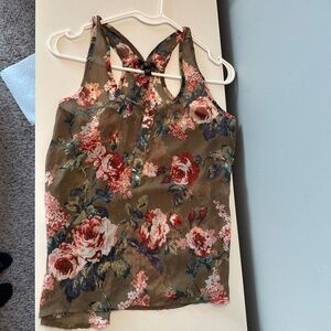 Vanity floral top